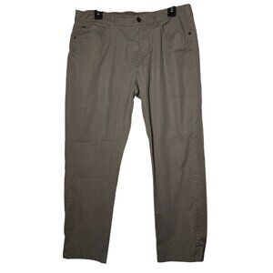 Weatherproof Mens Tech Utility Pants Size 34/30 Outdoor Work Neutral Minimalist